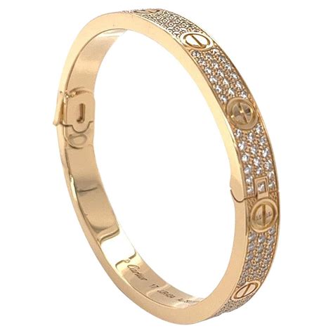 cartier love pave necklace|cartier love bracelet diamond paved.